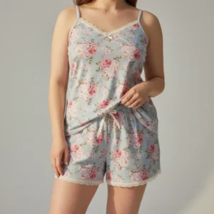 Set Azalea Estampado - Vintage