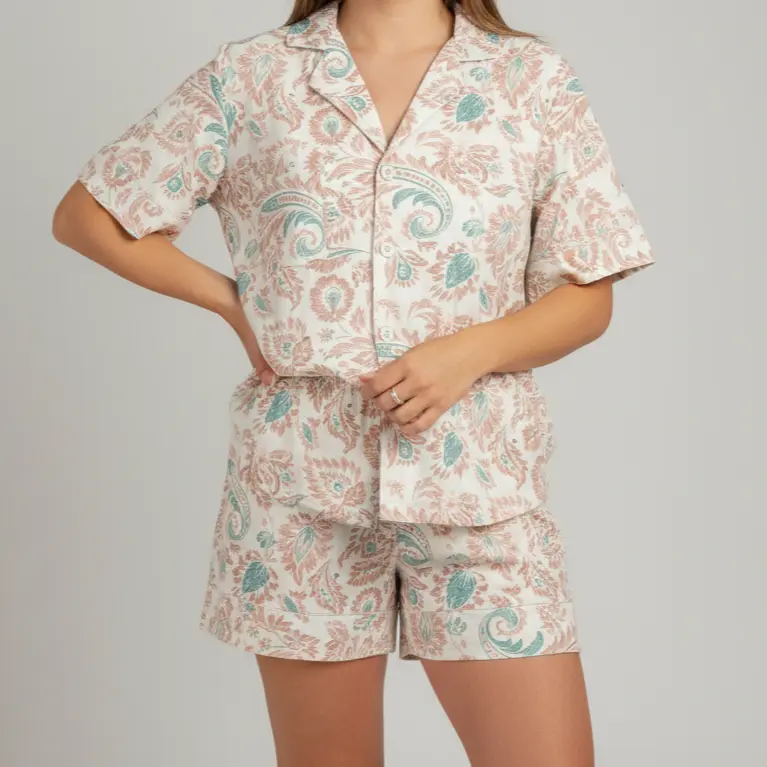 Camisero Antonella Estampado – Filip Malva