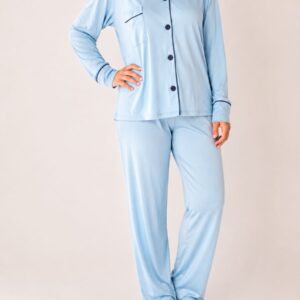 Camisero Soledad ML - Cielo
