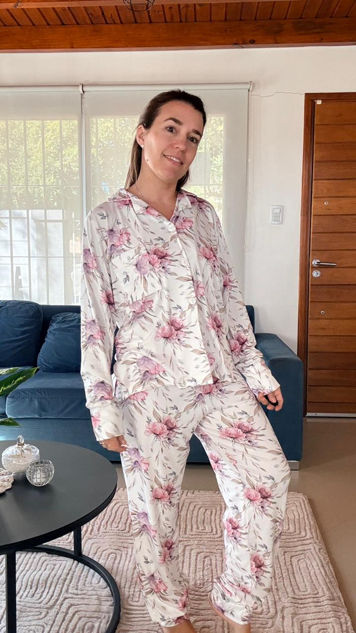 Camisero Estampado Julieta ML - Orquidea rosa - Image 2